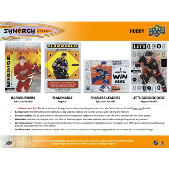 NHL boxovi NHL hokejske karte 2023-24 Upper Deck Synergy Hobby Box