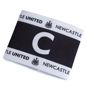 Newcastle United kapetanska traka Black and white