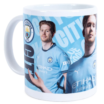 Manchester City šalica De Bruyne white