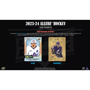NHL boxovi NHL hokejske karte 2023-24 Upper Deck Allure Hobby Box