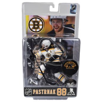 Boston Bruins figurica David Pastrnak #88 Away Jersey SportsPicks