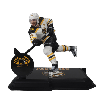 Boston Bruins figurica David Pastrnak #88 Away Jersey SportsPicks