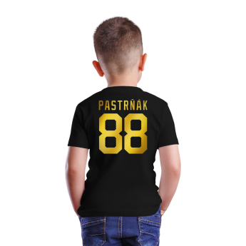 Hokejaške reprezentacije dječja majica #88 PASTA CUP Ice Hockey World Championship Czechia MS 2024 GOLD EDITION Black