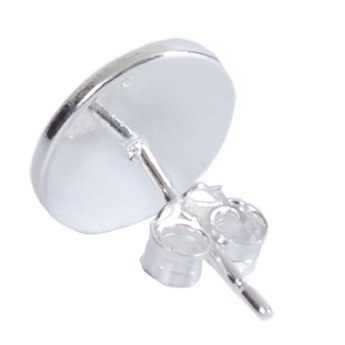Manchester City naušnice Sterling Silver Stud Earring