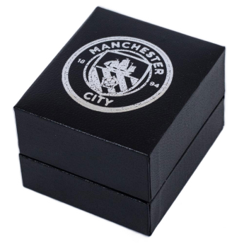 Manchester City naušnice Sterling Silver Stud Earring