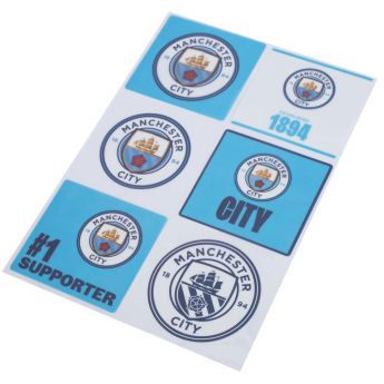 Manchester City naljepnice Car Decal Set