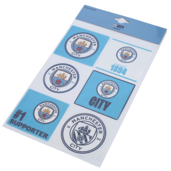 Manchester City naljepnice Car Decal Set