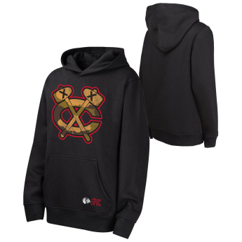 Chicago Blackhawks dječja majica s kapuljačom Down To The Wire Po Fleece Hood