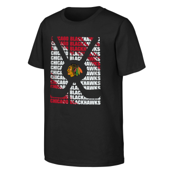 Chicago Blackhawks dječja majica Box Ss Ctn Tee