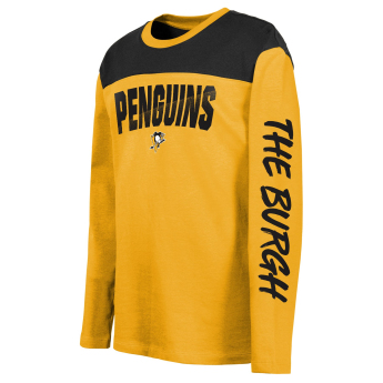 Pittsburgh Penguins dječja majica dugih rukava Unbeaten Run Ls Crew Nk Tee