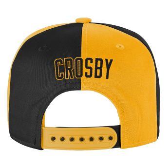 Pittsburgh Penguins dječja baseball kapa sa šiltom Sidney Crosby Pandemonium Tonal Flat Brim Sn