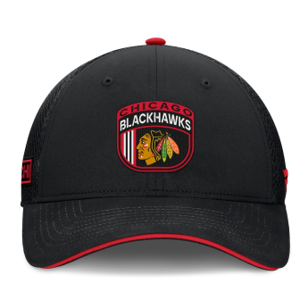 Chicago Blackhawks kapa za bejzbol 2024 Draft NHL On Stage Trucker Adjustable Hat