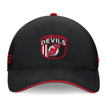 New Jersey Devils kapa za bejzbol 2024 Draft NHL On Stage Trucker Adjustable Hat