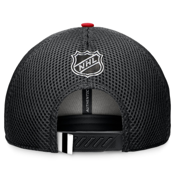 New Jersey Devils kapa za bejzbol 2024 Draft NHL On Stage Trucker Adjustable Hat