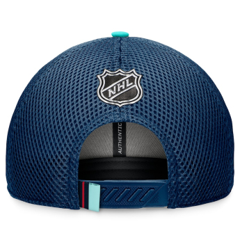 Seattle Kraken kapa za bejzbol 2024 Draft NHL On Stage Trucker Adjustable Hat