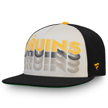 Boston Bruins šilterica ravnog oboda True Classic Cream Black