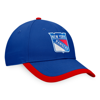 New York Rangers kapa za bejzbol Defender Structured Adjustable blue