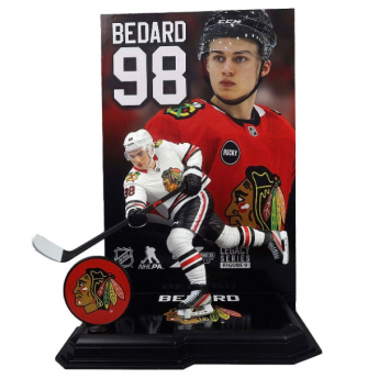 Chicago Blackhawks figurica Connor Bedard #98 Figure SportsPicks LIMITED PLATINUM CHASE