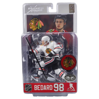 Chicago Blackhawks figurica Connor Bedard #98 Figure SportsPicks LIMITED PLATINUM CHASE