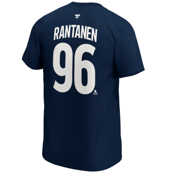 Colorado Avalanche muška majica Mikko Rantanen #96 Iconic Name & Number Graphic