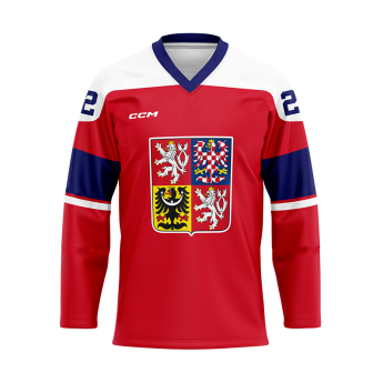 Hokejaške reprezentacije hokejaški dres Ondřej Palát #18 CCM Czech republic red