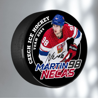 Hokejaške reprezentacije pak Martin Nečas #98 Ice Hockey World Championship Czechia MS 2024