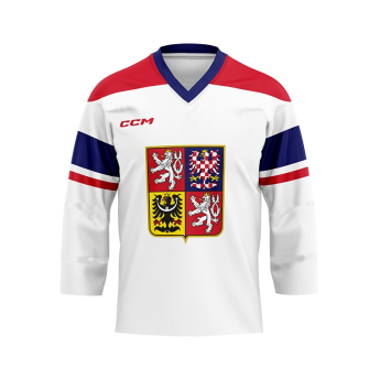 Hokejaške reprezentacije hokejaški dres Dominik Kubalík #81 2024 CCM Fandres replica white
