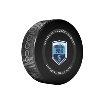 Seattle Kraken pak official game puck 2021-2022 inaugural season