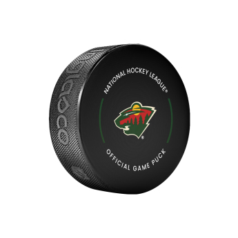 Minnesota Wild pak Official Game Puck 2022-2023