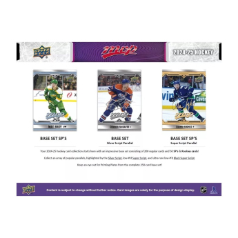 NHL boxovi NHL hokejske karte 2024-25  Upper Deck MVP Hockey Hobby Box