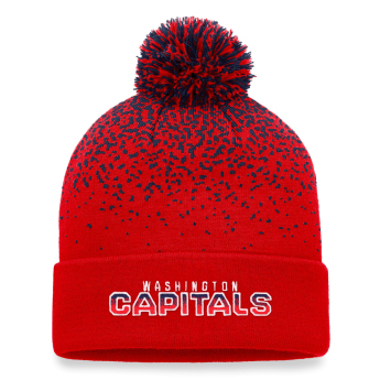 Washington Capitals zimske kape Iconic Gradiant Beanie Cuff with Pom Athletic Red-Athletic Navy