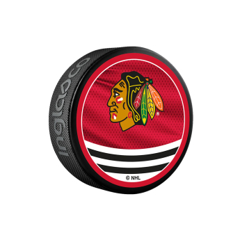 Chicago Blackhawks pak Reverse Retro Jersey 2022 Souvenir Collector Hockey Puck