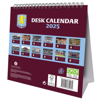 Aston Villa stolni kalendar 2025