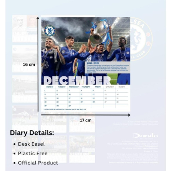 FC Chelsea stolni kalendar 2025