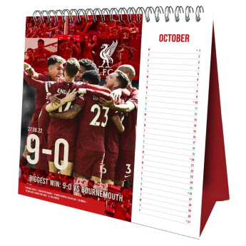 FC Liverpool stolni kalendar 2025