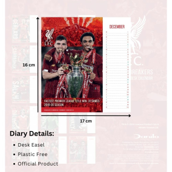 FC Liverpool stolni kalendar 2025