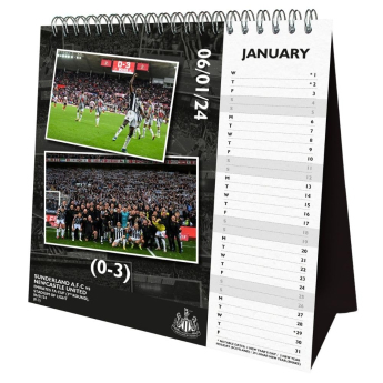 Newcastle United stolni kalendar 2025