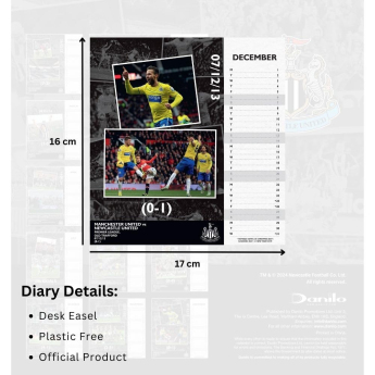 Newcastle United stolni kalendar 2025