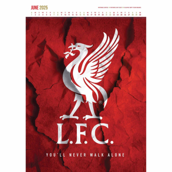 FC Liverpool kalendar Deluxe 2025