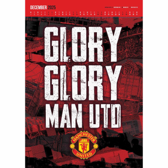 Manchester United kalendar Deluxe 2025