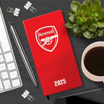 FC Arsenal dnevnik Slim 2025