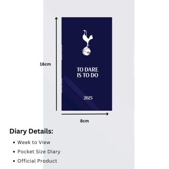 Tottenham Hotspur dnevnik Slim 2025