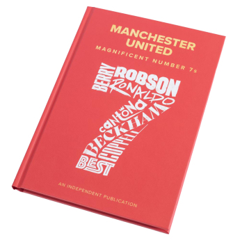 Manchester United knjiga Magnificent Number 7s