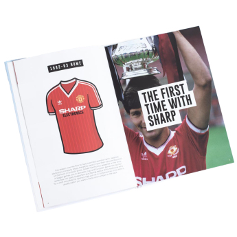 Manchester United knjiga Classic Kits