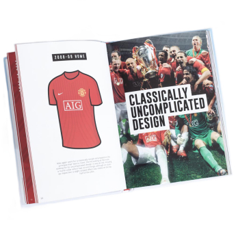 Manchester United knjiga Classic Kits