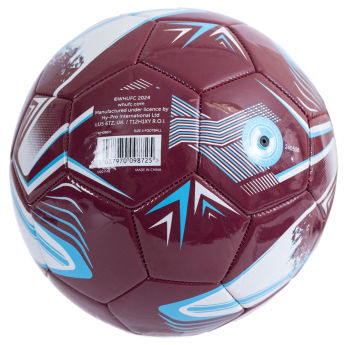 West Ham United nogometna lopta Turbine - size 5
