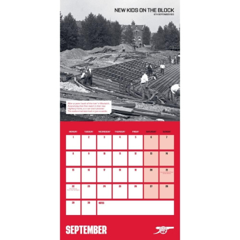 FC Arsenal kalendar Legends Square 2025