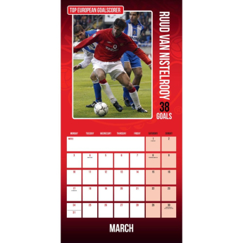 Manchester United kalendar Legends Square 2025