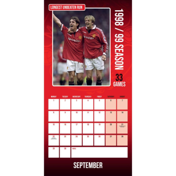 Manchester United kalendar Legends Square 2025