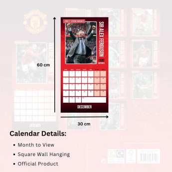 Manchester United kalendar Legends Square 2025